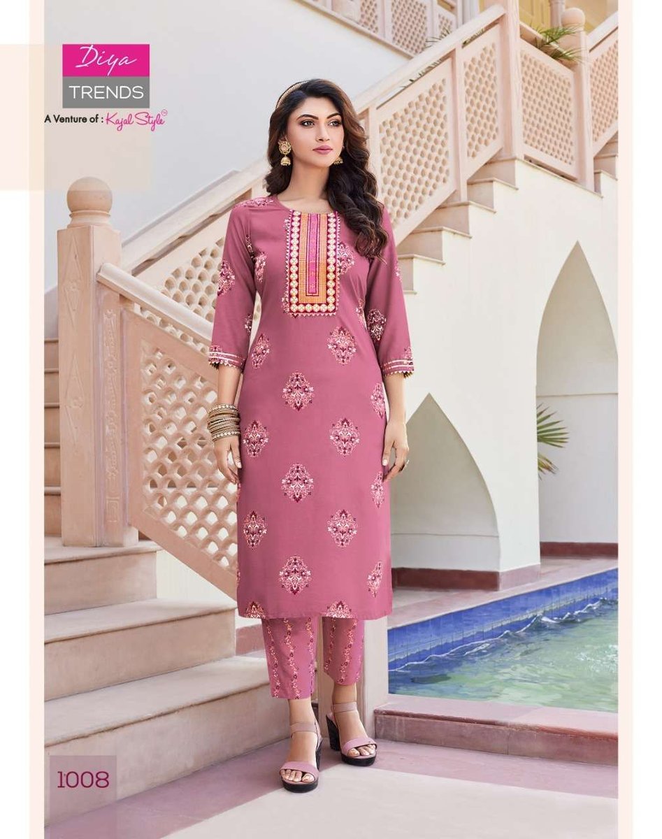 Diya Trends Zoori Vol-1 1001-1010 Series 8