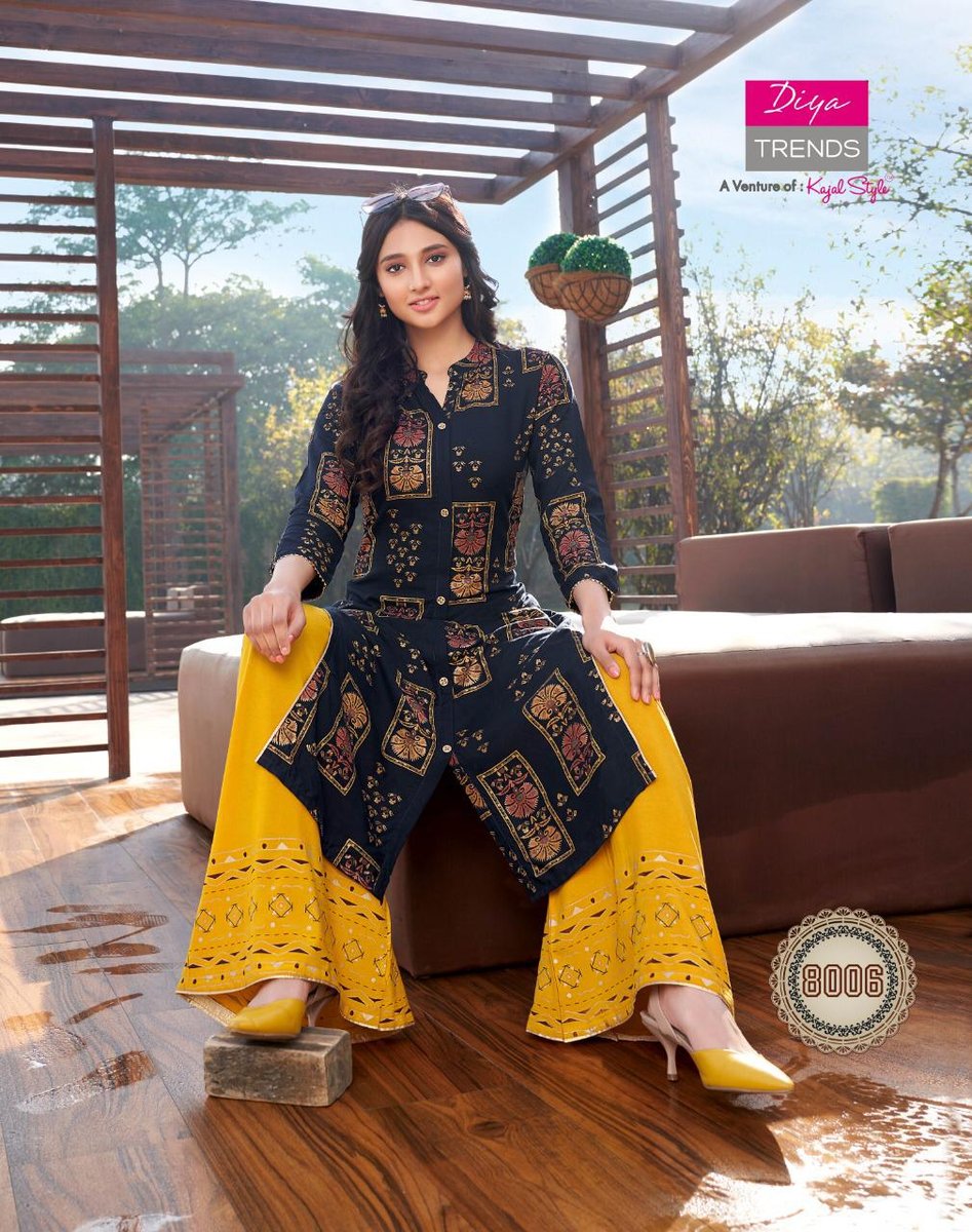 Diya Trendz Biba's Vol-8 8001-8014 Series 6