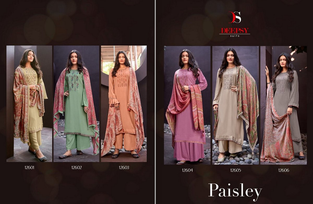 Deepsy Suits Paisley 12601-12606 Series 7