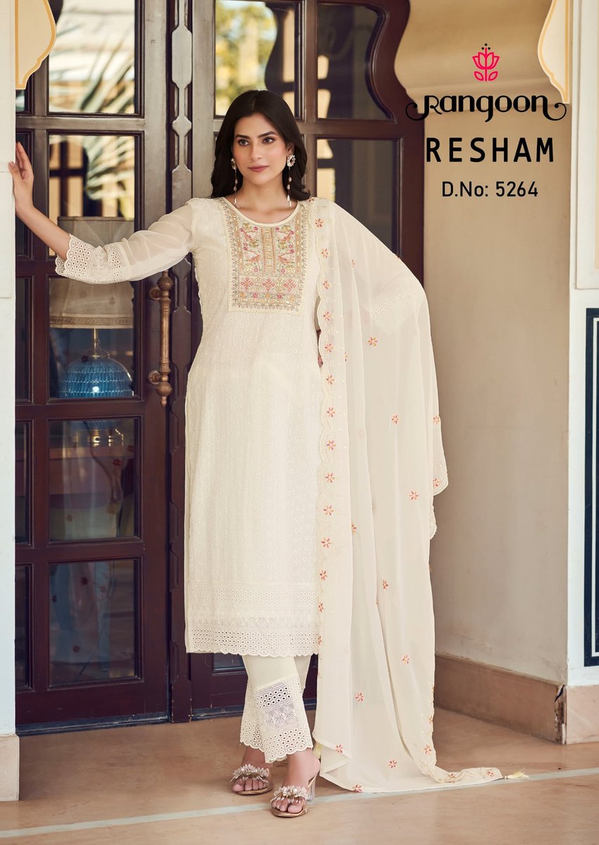 RANGOON RESHAM 5261 TO 5266 4