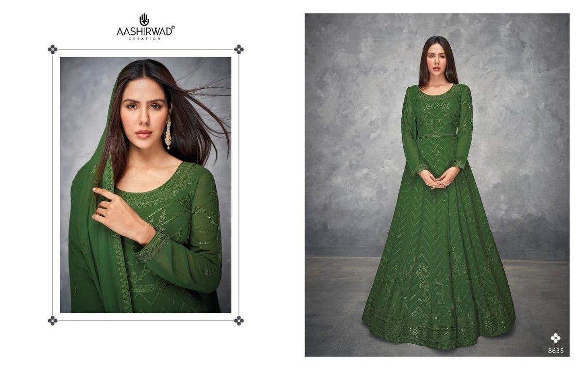 Aashirwad Creation Anamika 8631-8635 Series 5