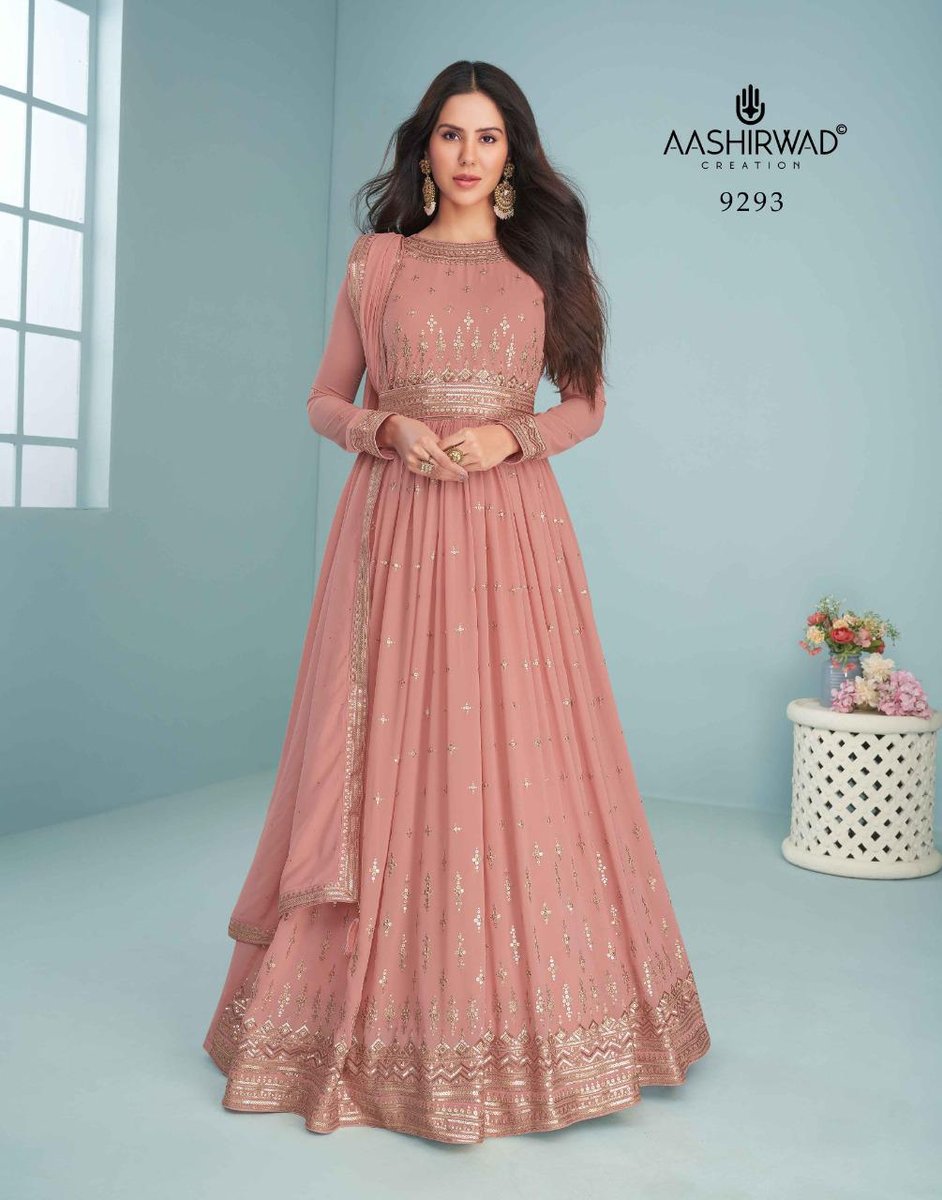 Aashirwad Creation Mogra 9291-9295 Series 3