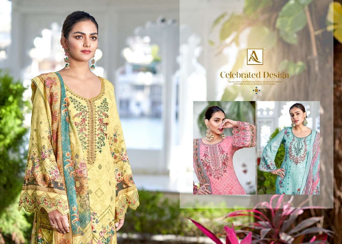 Alok Suit Qurbat 896-001 to 896-008 Series 8
