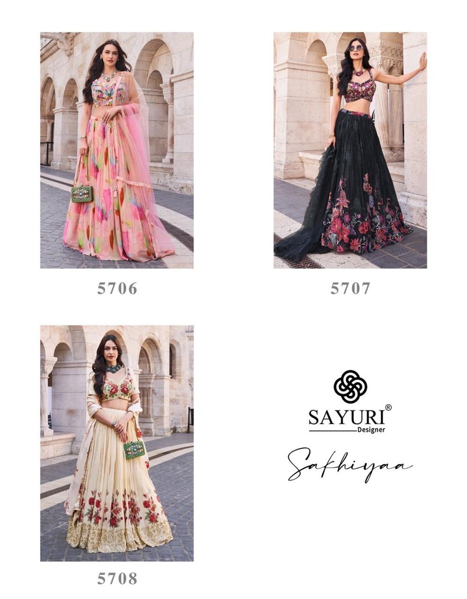 SAYURI DESIGNER SAKHIYAA 5706-5708 4