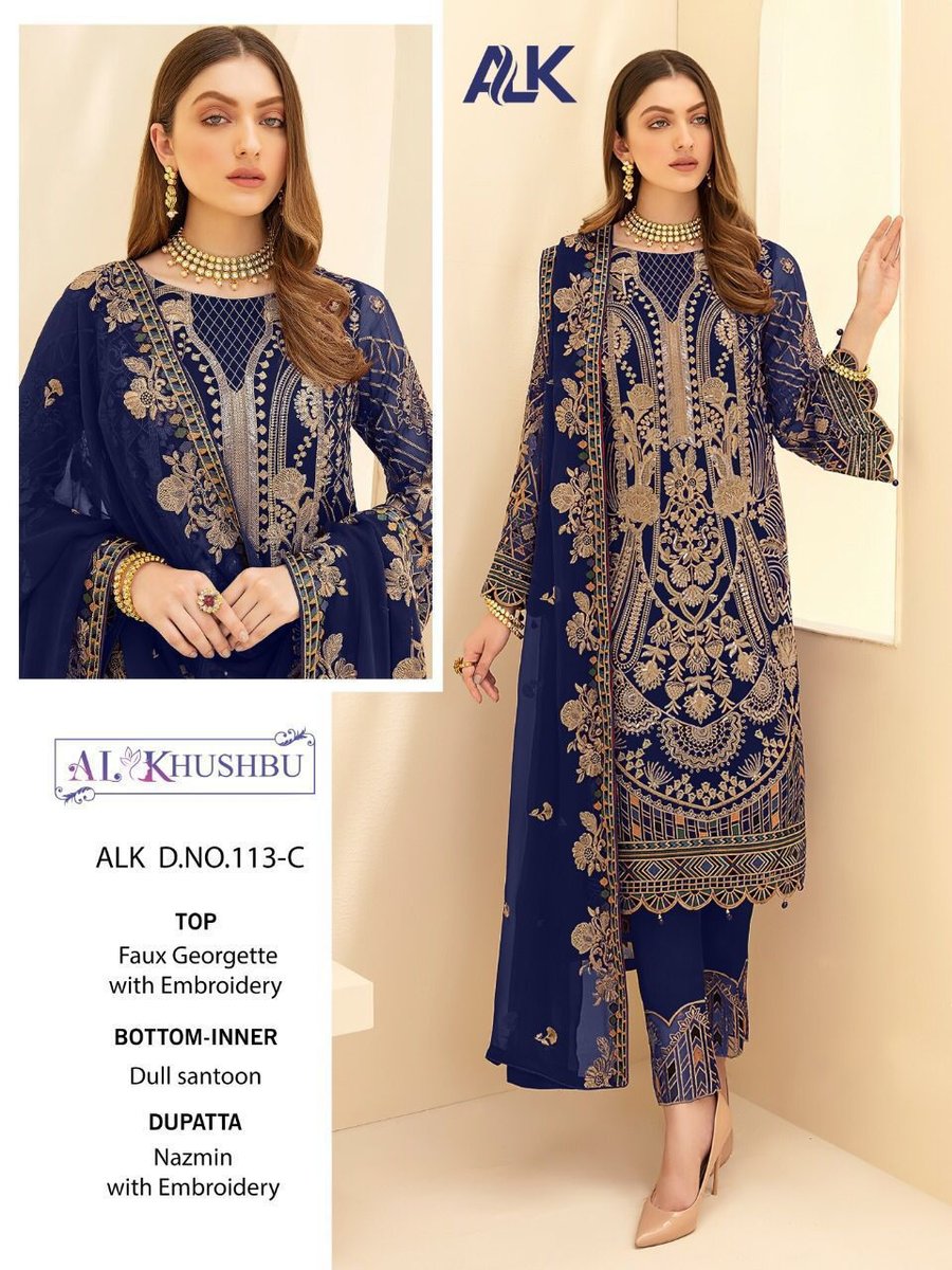 AL Khushbu Super Hit 113-C Design 1