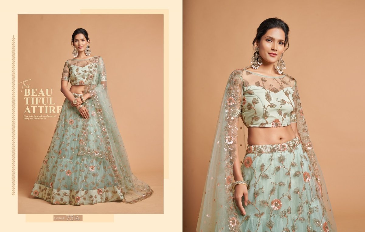 ZEEL NEO ROMANTIC VOL-2 7306 TO 7315 9
