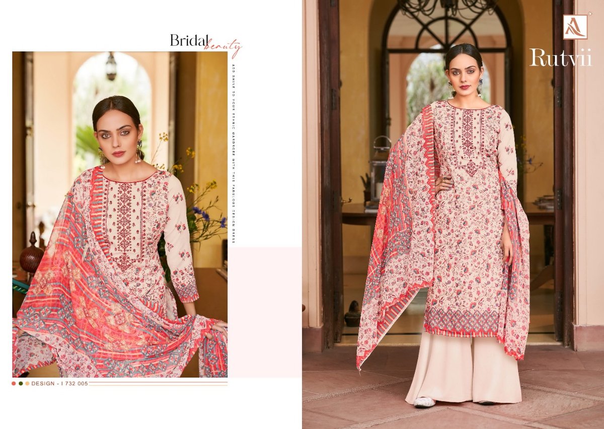Alok Suit Rutvii 1732-001 To 1732-008 Series 5