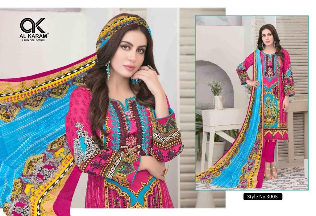AL Karam Kesariya Magic In Print Vol-3 3001-3010 Series 5