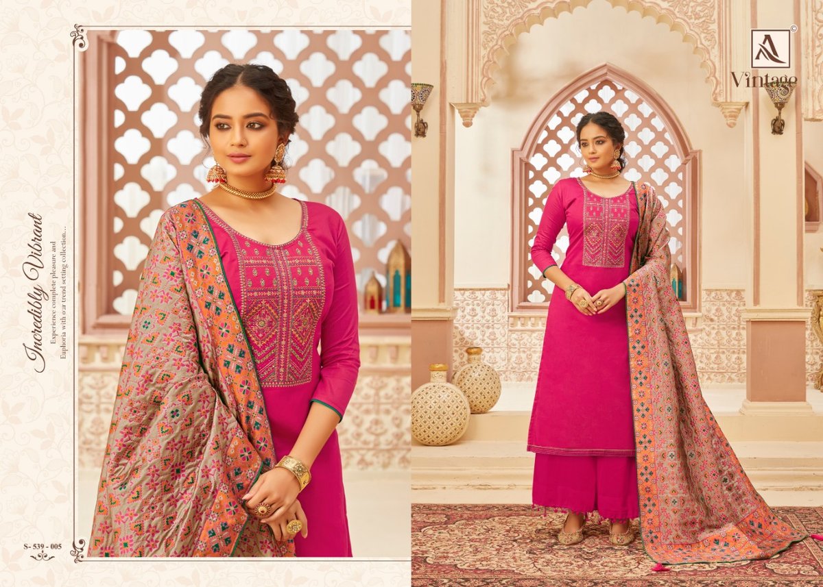 Alok Suits Vintege 539-001-539-008 Series 5