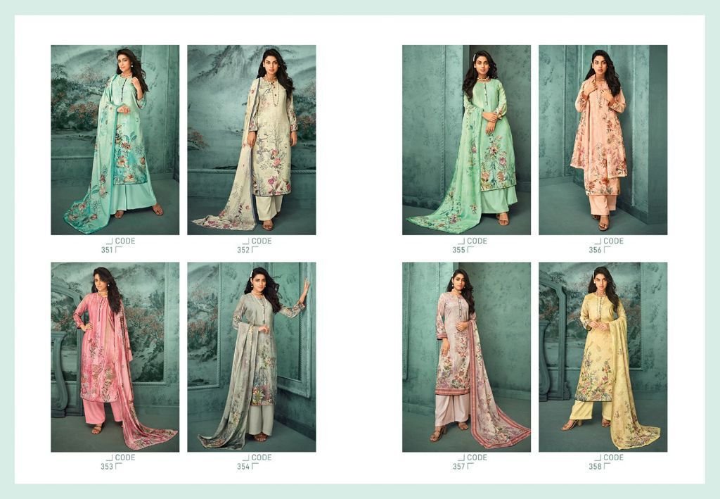Glossy Simar Resham Vol-2 351-358 Series 9