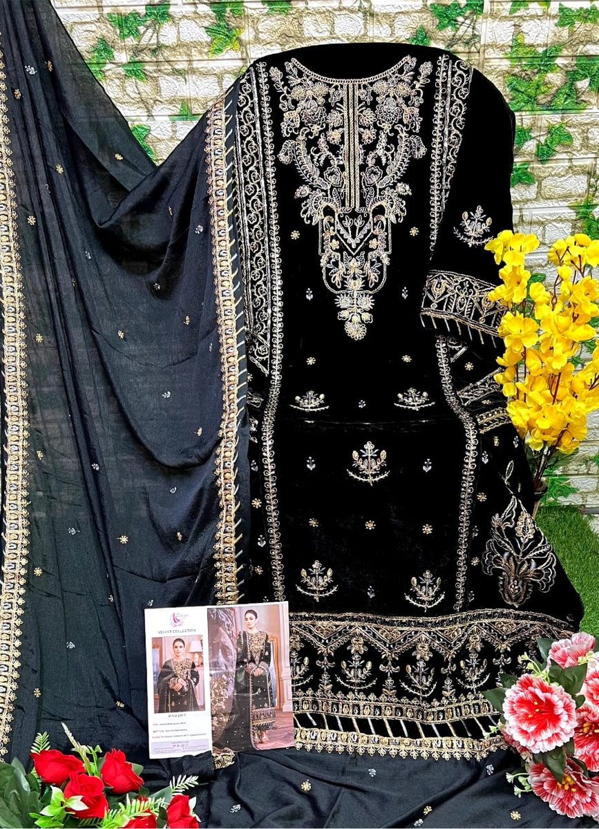 Dinsaa Suit Velvet Collection 230 Colors 10