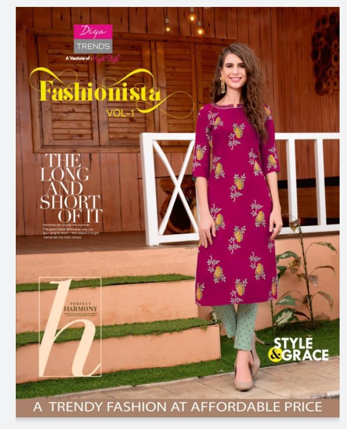 Diya Trends Fashionista Vol-1 5001-5012 Series 3