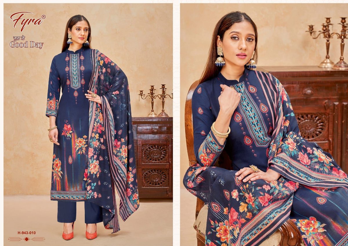 Alok Suits Good Day 943-001 to 943-010 Series 10