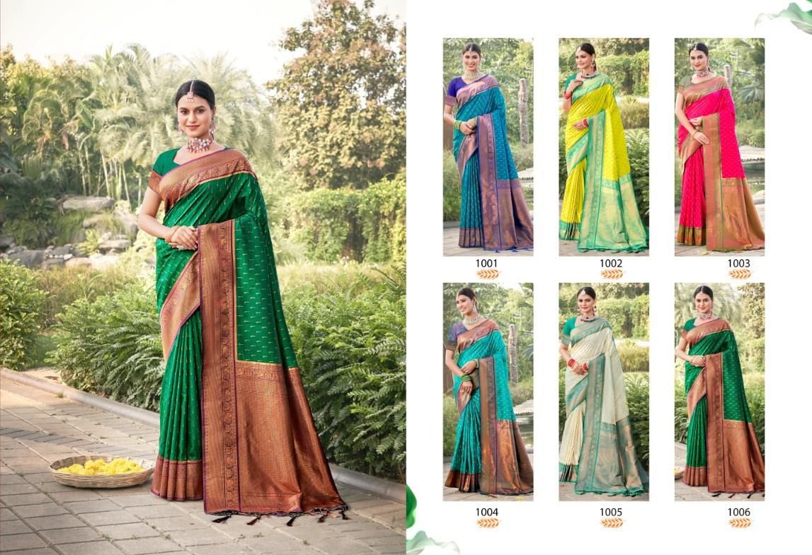 BUNAWAT RUTPRABHA SILK 1001 TO 1006 7