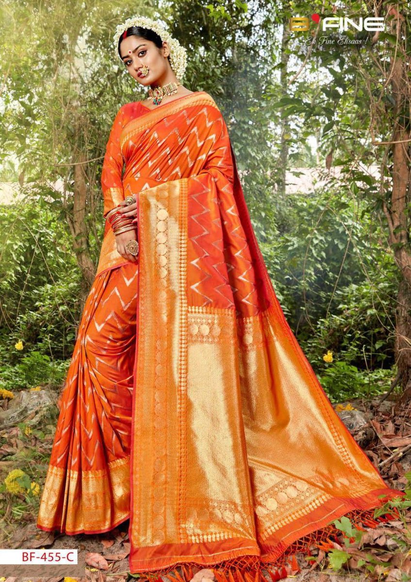 B'Fine Saree Roohani 455 Colors 3