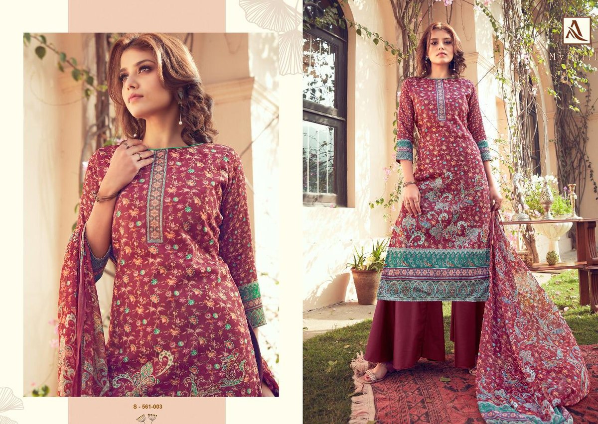 Alok Suits Mythilli 561-001 to 561-010 Series 3
