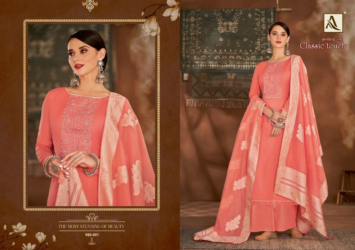 Alok Suits Classic Touch 980-001 to 980-006 Series 1