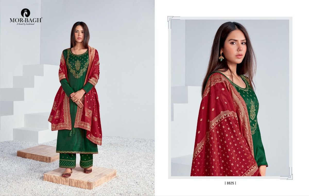 Aashirwad Creation Mor Bagh Chitarkari 8620-8625 Series 6