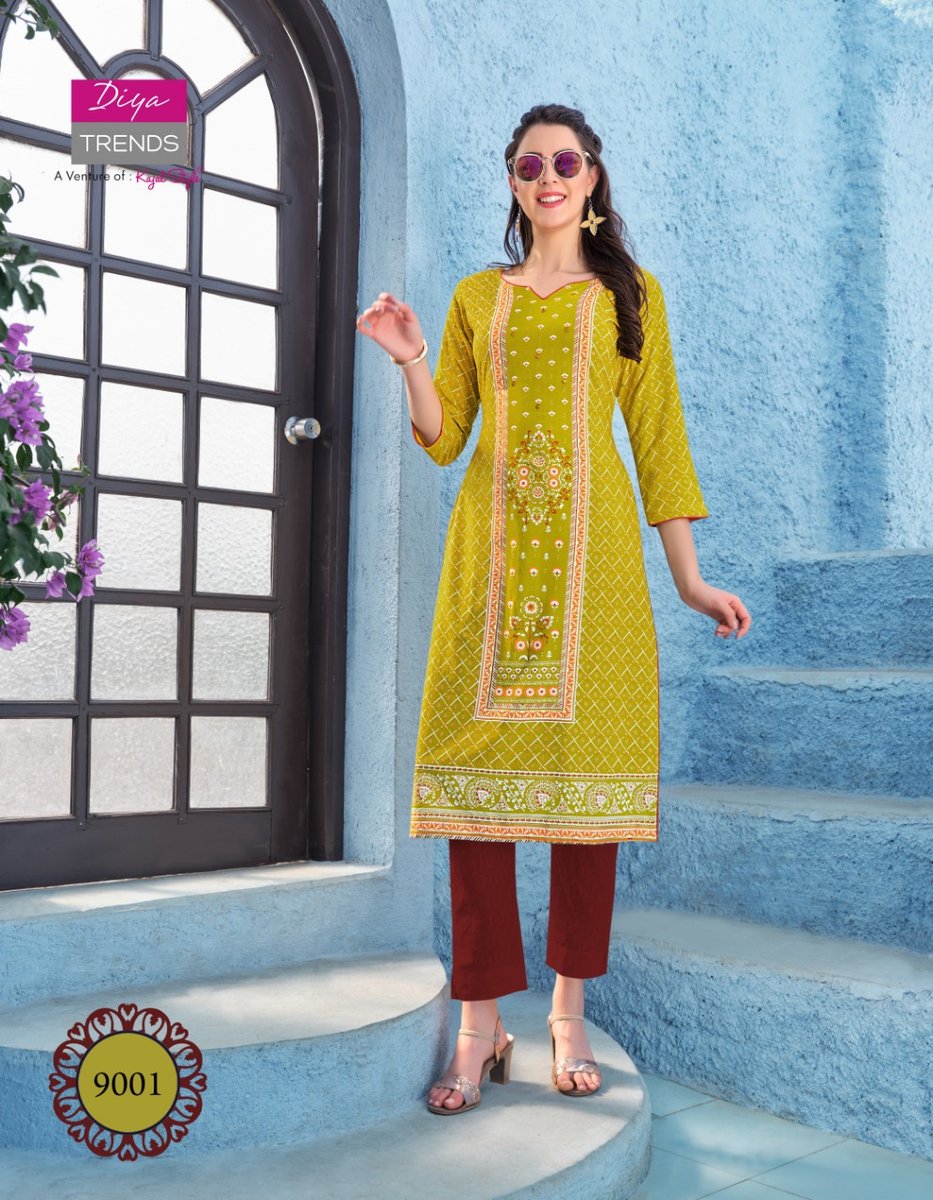 Diya Trendz Garden City Vol-9 9001-9020 Series 1