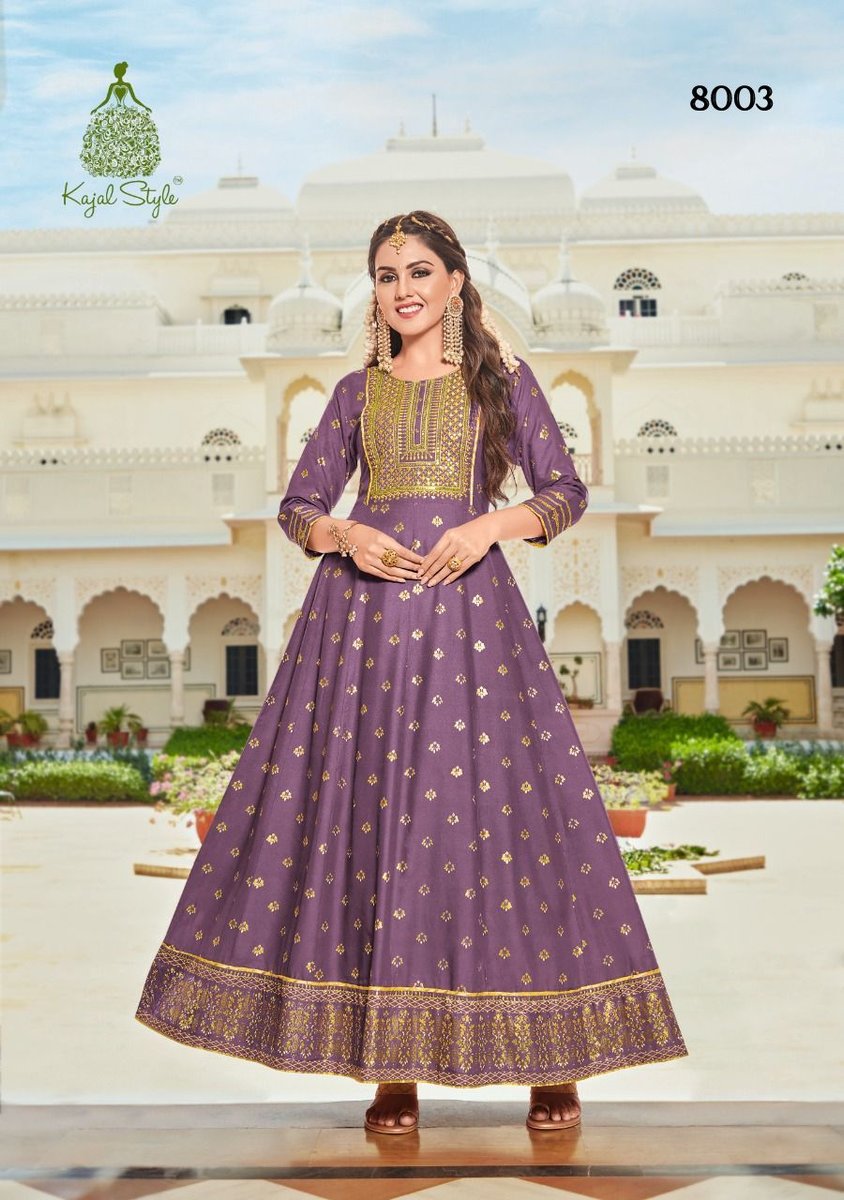 Kajal Style Fashion Colorbar Vol-8 8001-8008 Series 3