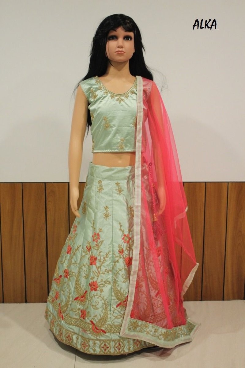 Alka Kidswear Lehenga Vol-17 175-178 Series 8