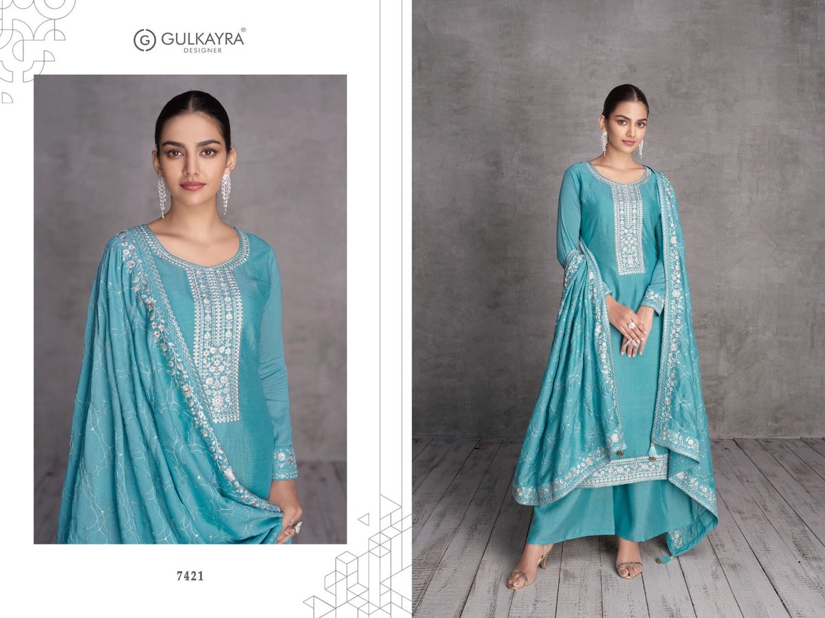 Gulkayra Designer Zoya 7421-7424 Series 1