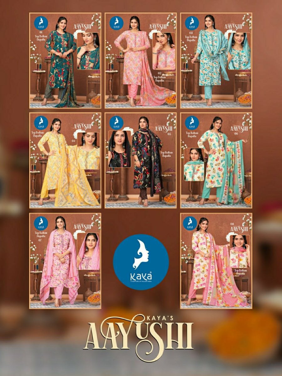 KAYA KURTI AYUSHI 01 TO 08 9