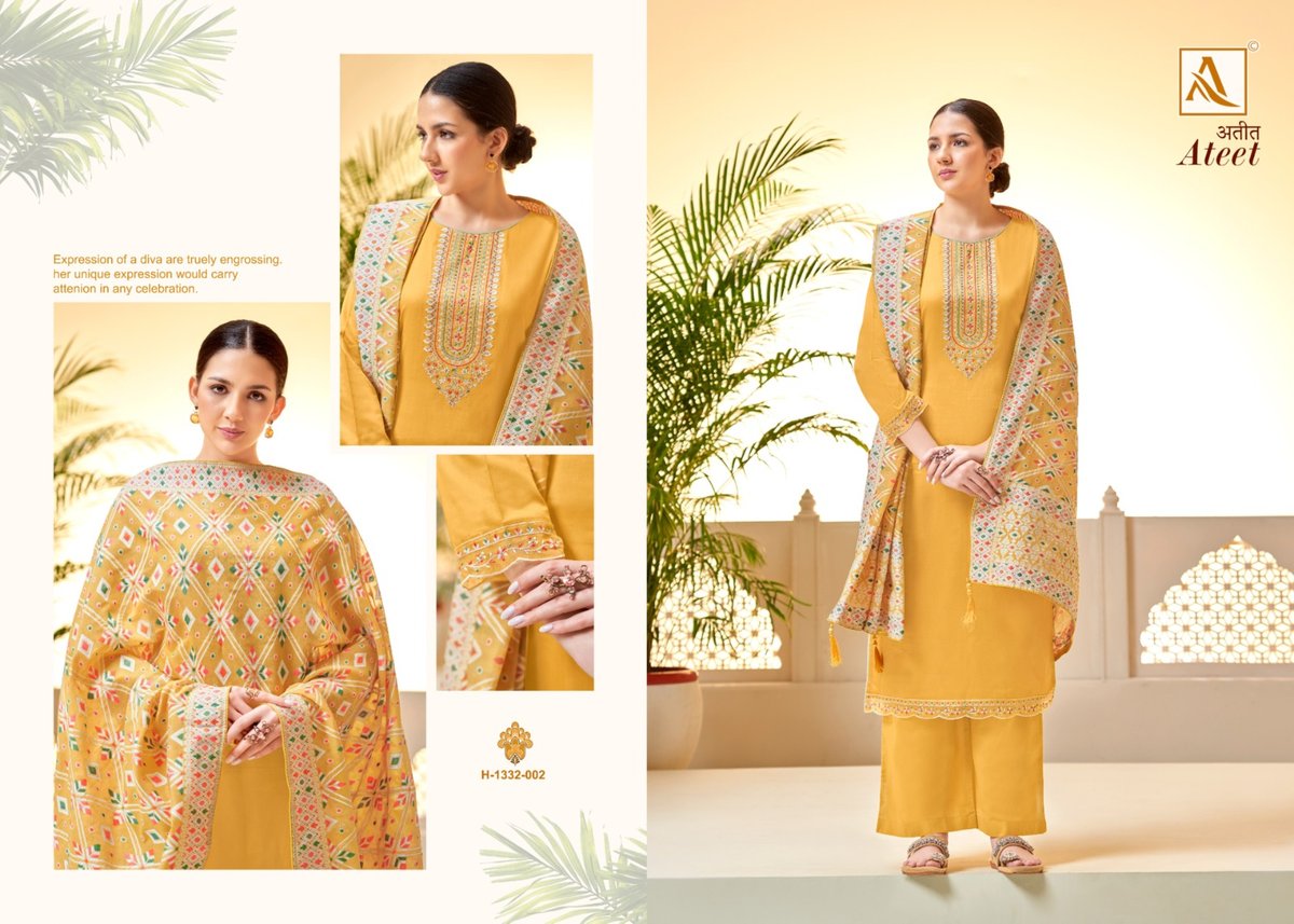 Alok Suits Ateet 1332-001 to 1332-006 Series 2