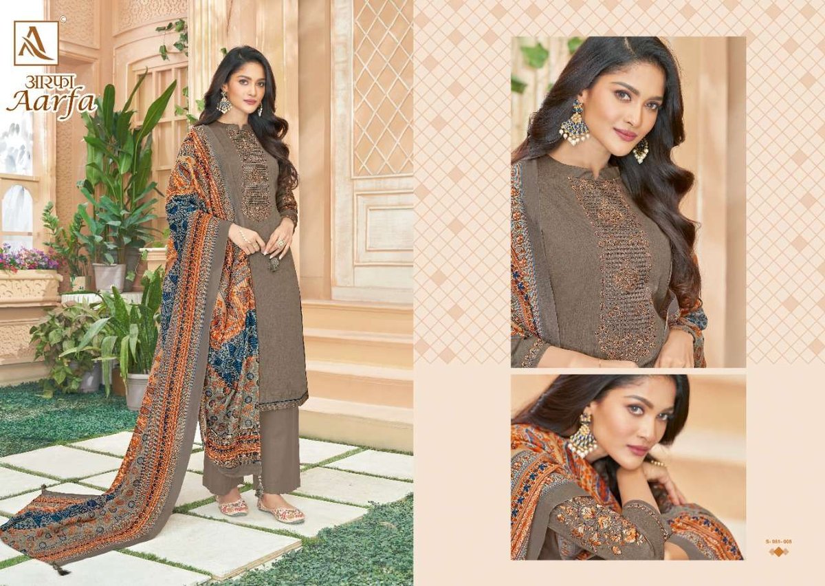 Alok Suits Aarfa 961-001 to 961-008 Series 8