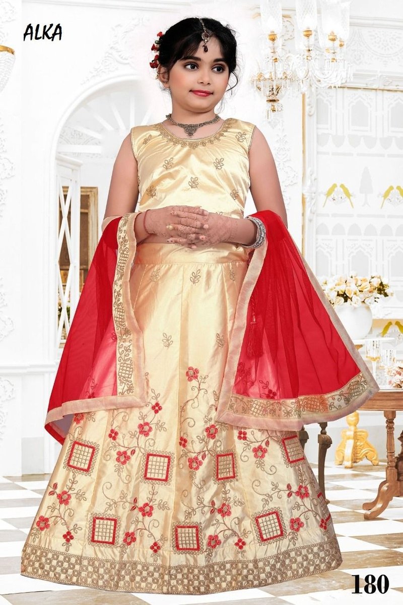 Alka Kidswear Lehenga Vol-18 179-182 Series 3