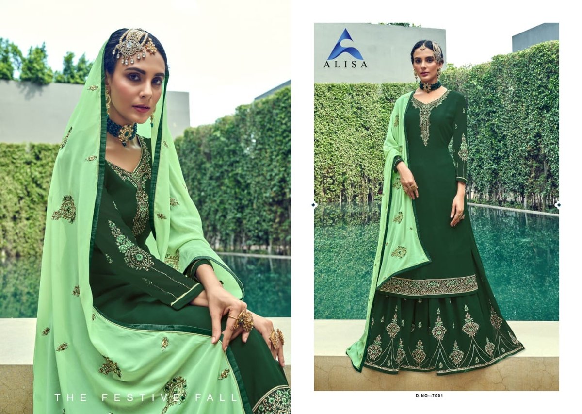 Alisa Begum Skirt 7001-7006 Series 1