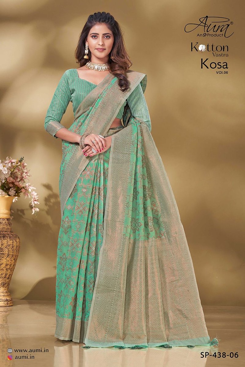 Aura Saree Kosa Vol-6 438-01 to 438-06 Series 6