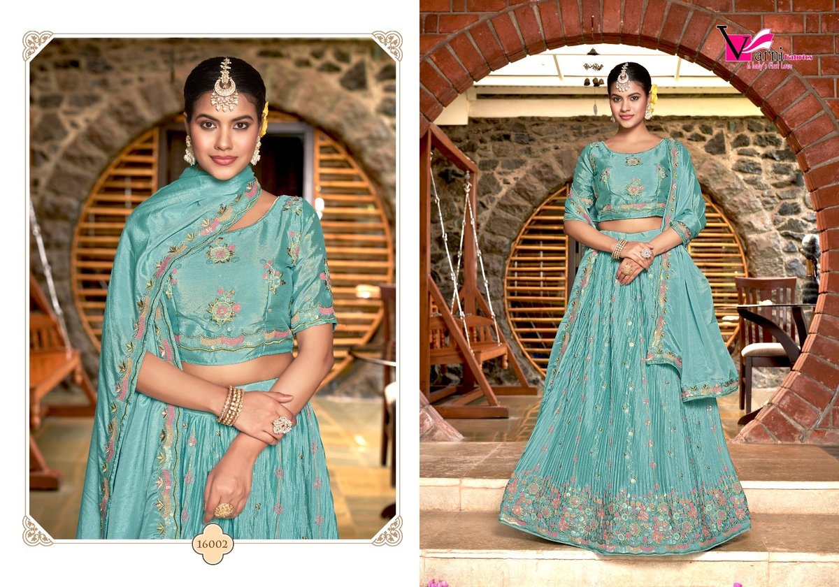 Varni Fabric Zeeya Saheli 16001-16004 Series 2