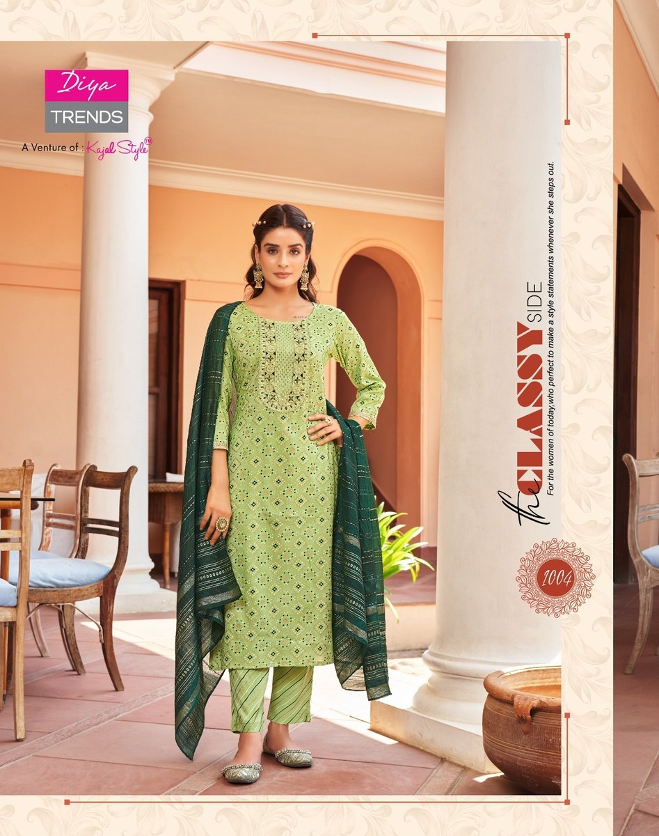Diya Trends Rangpriya Vol-1 1001-1010 Series 4
