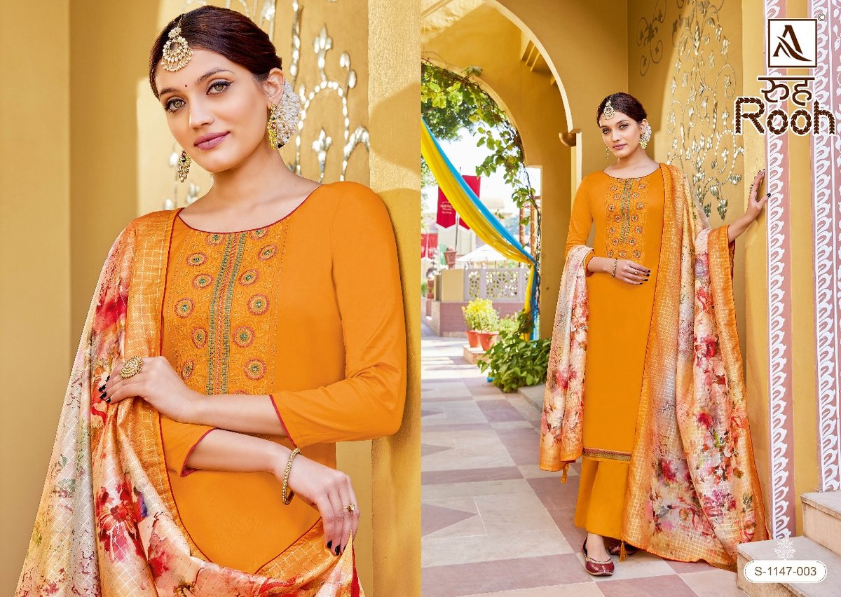 Alok Suit Rooh 1147-001 to 1147-006 Series 3