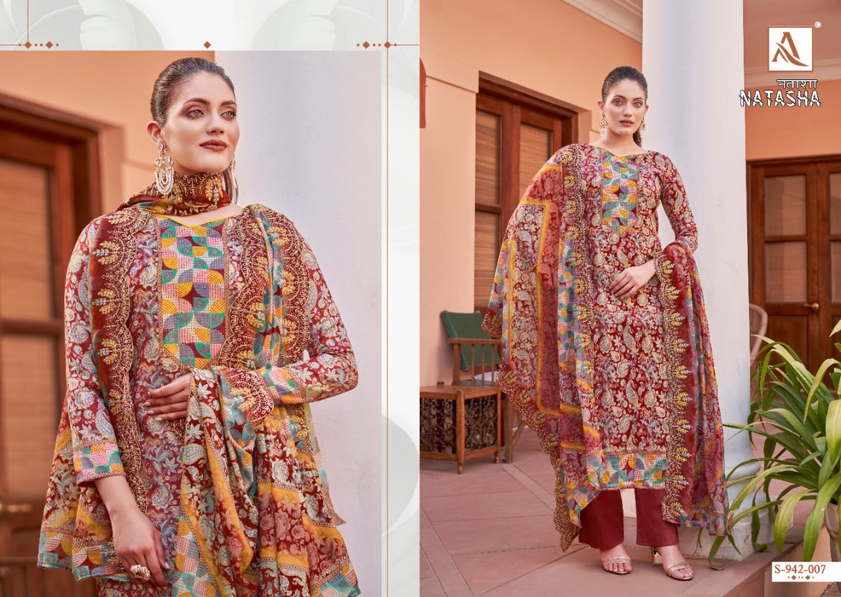Alok Suit Natasha 942-001 to 942-008 Series 7