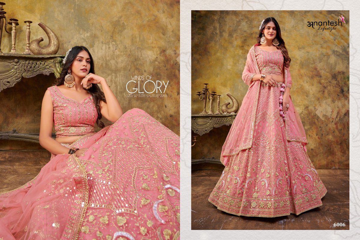 Anantesh Lifestyle Maharani Vol-01 6001-6006 Series 6