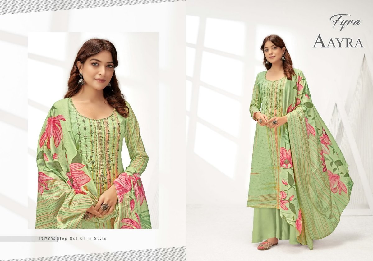 Alok Suits Fyra Aayra 1717-001 to 1717-010 Series 4