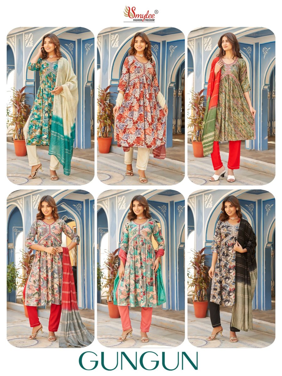 SMYLEE FASHION GUNGUN 01 TO 06 7