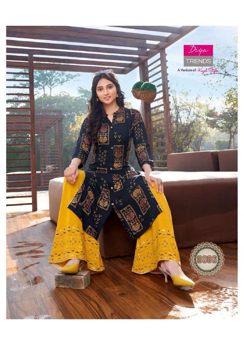 Diya Trends Biba's Vol-8 8001-8014 Series 6