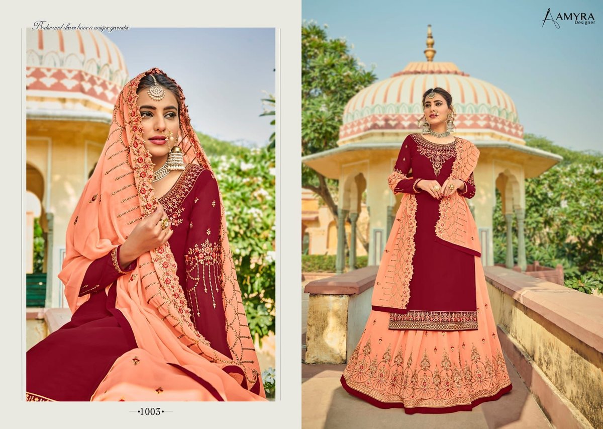 Aamyra Designer Panghat Vol-10 1001-1006 Series 3