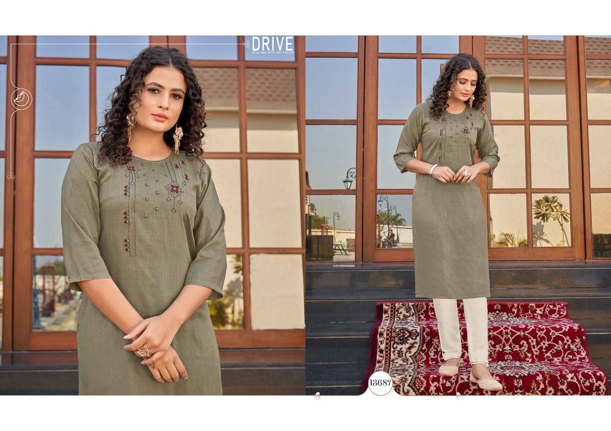 KALAROOP FASHION SCARLET 13682 TO 13687 6