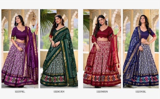 LEHENGA CHOLI PRANAUTHI 1223 COLORS 5