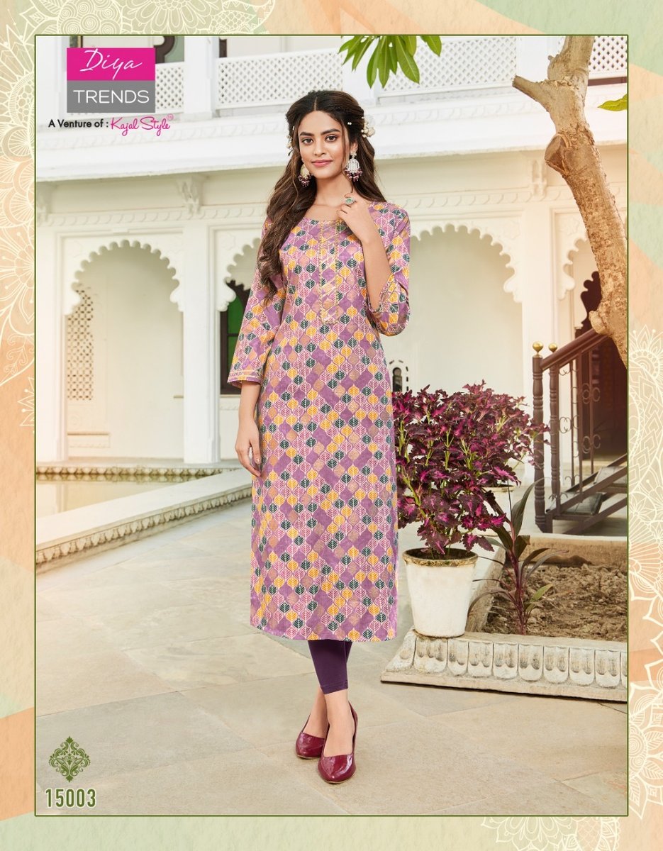 Diya Trends Garden City Vol-15 15001-15014 Series 3