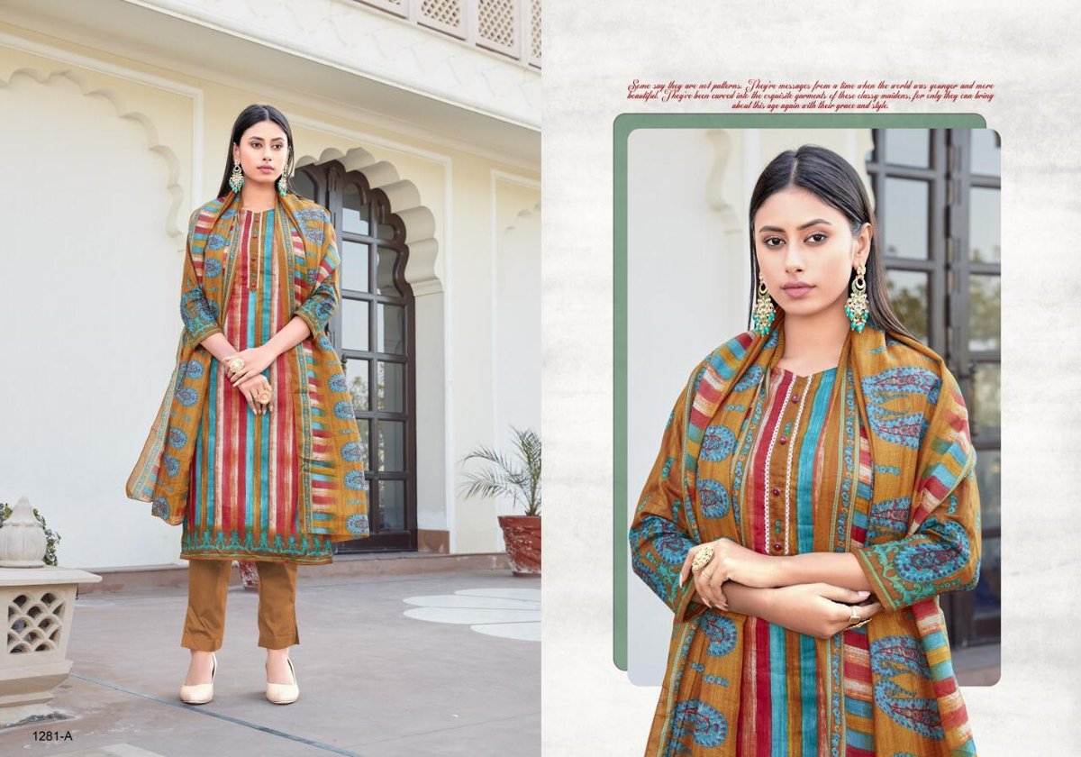Bipson Prints Kaira 1281 Colors 1