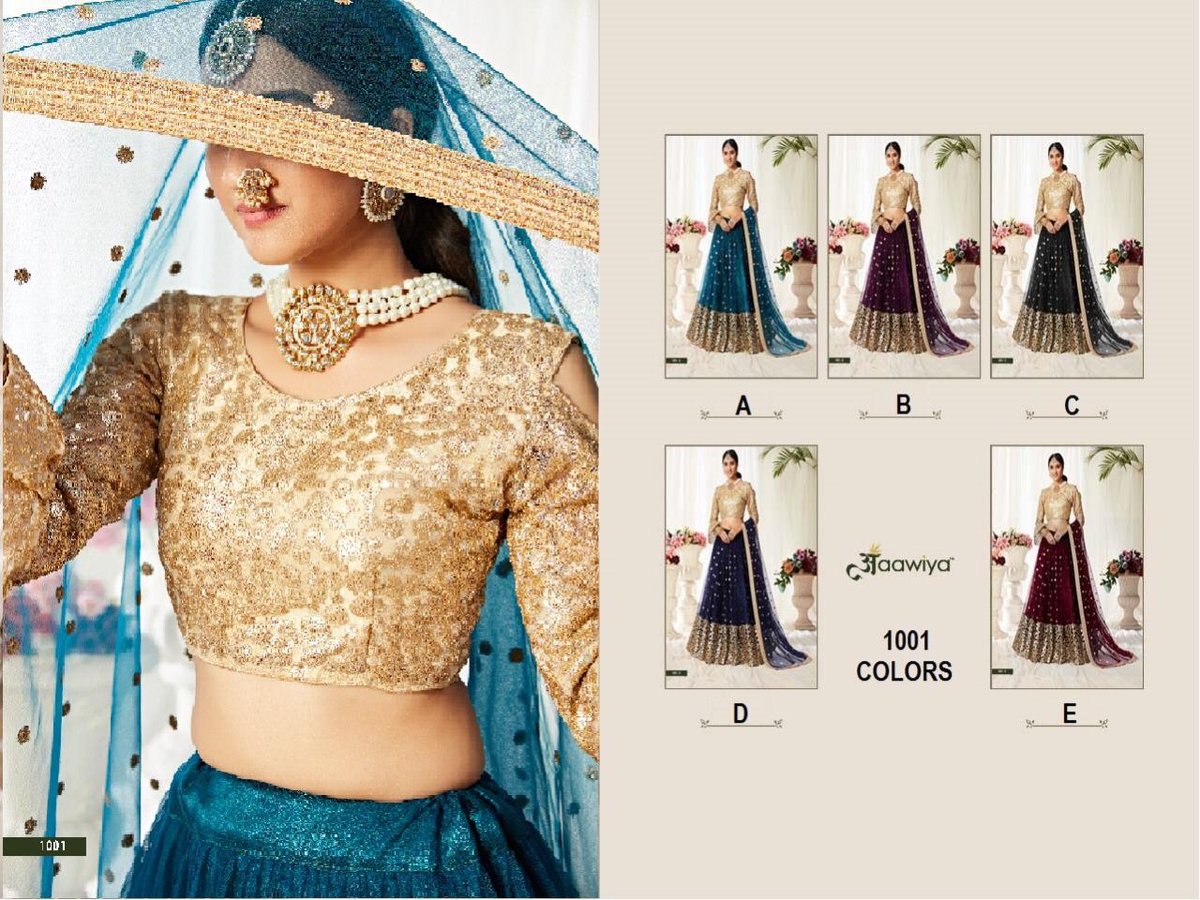 Aawiya Lehenga 1001 Colors 6