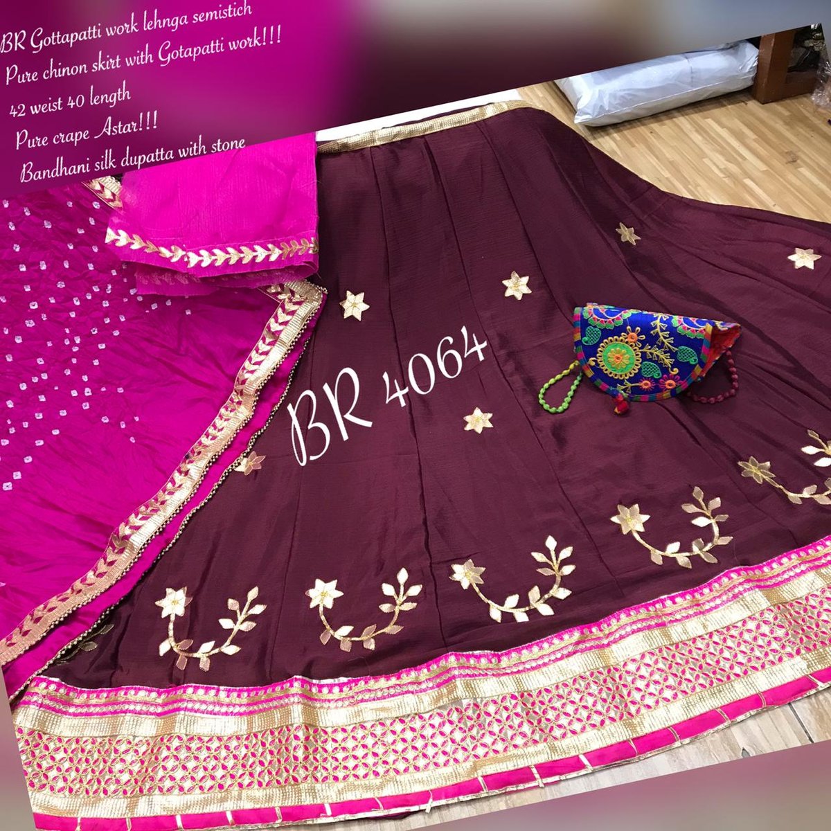 BR Beautiful Designer Jaipuri Lehenga 4046 Colors 2