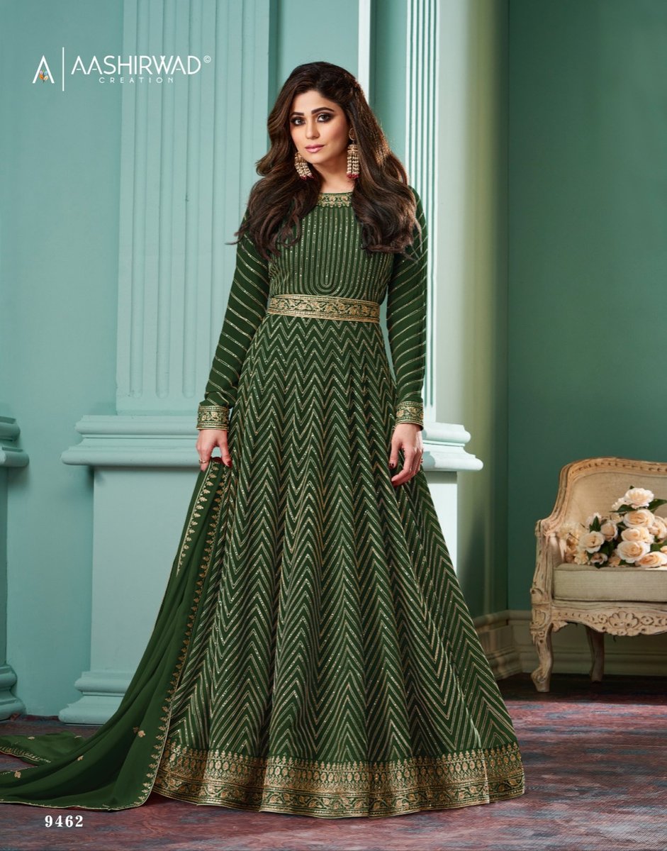 Aashirwad Creation Alizza Diamond 9460-9464 Series 3