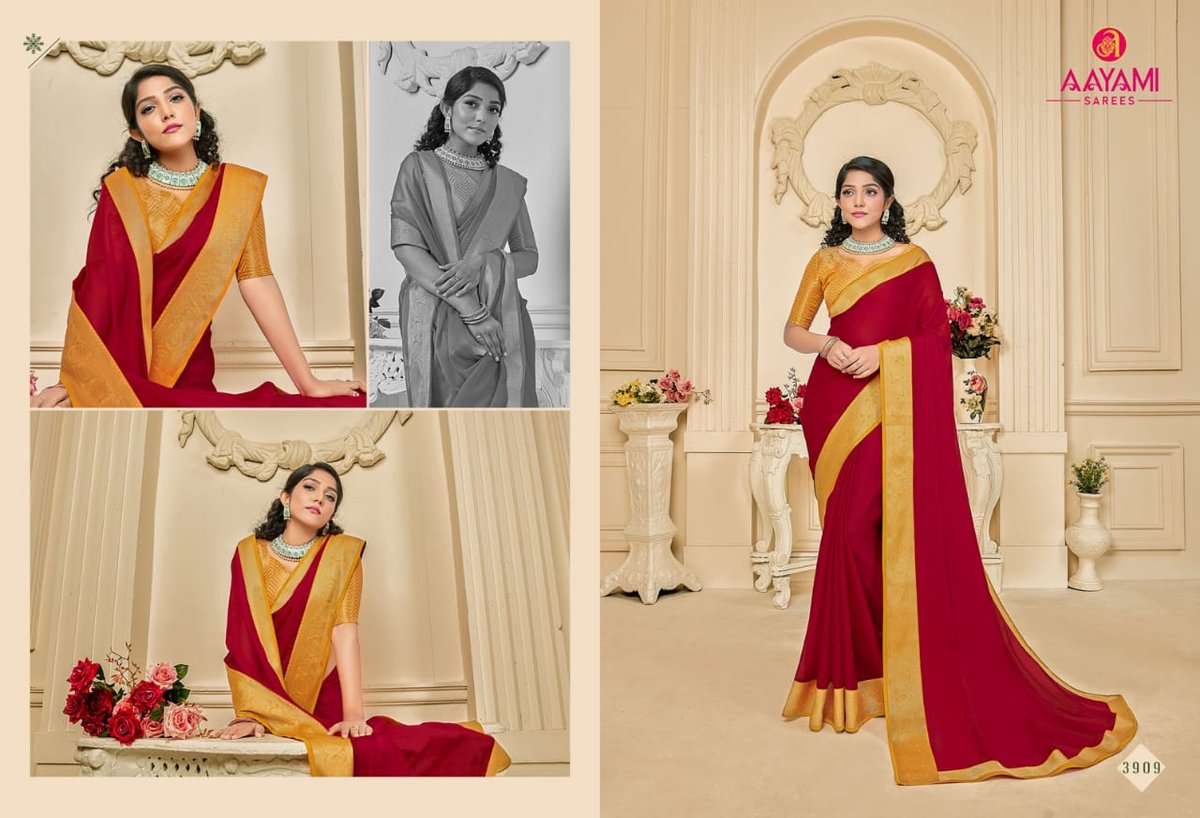 Aayami Saree Saras 3901-3912 Series 9