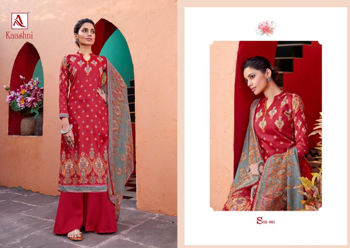 Alok Suits Kaashni 552-001 to 552-010 Series 1